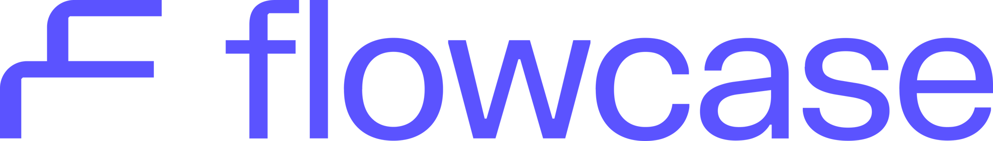 Flowcase Logo Royal Blue