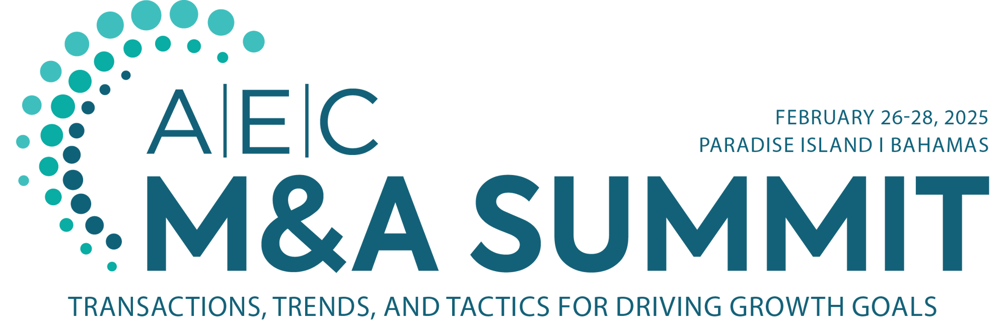 M&A Summit 2025 logo for Light Background no ds