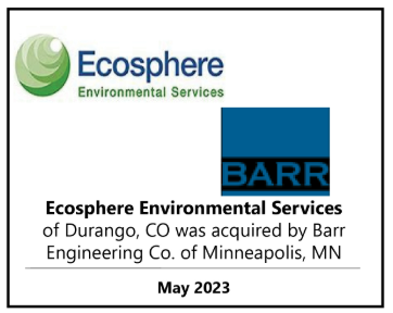 Ecosphere Environmental BARR May 2023