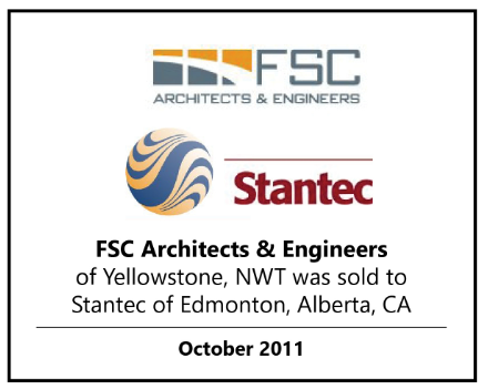 FSC Architects Stantec Oct 2011