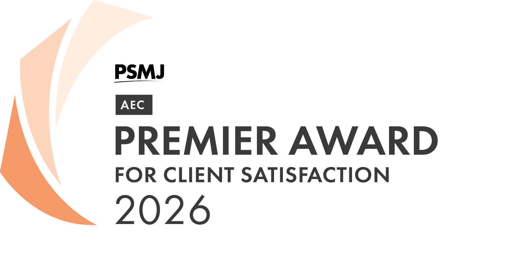 AEC Premier Award for Client Satisfaction logo
