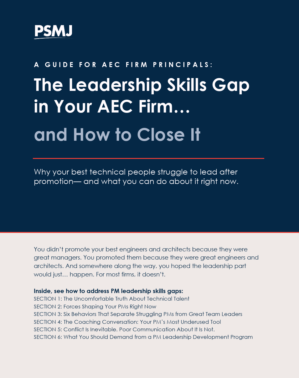 Closing the AEC Leadership Skills Gap — Free Download